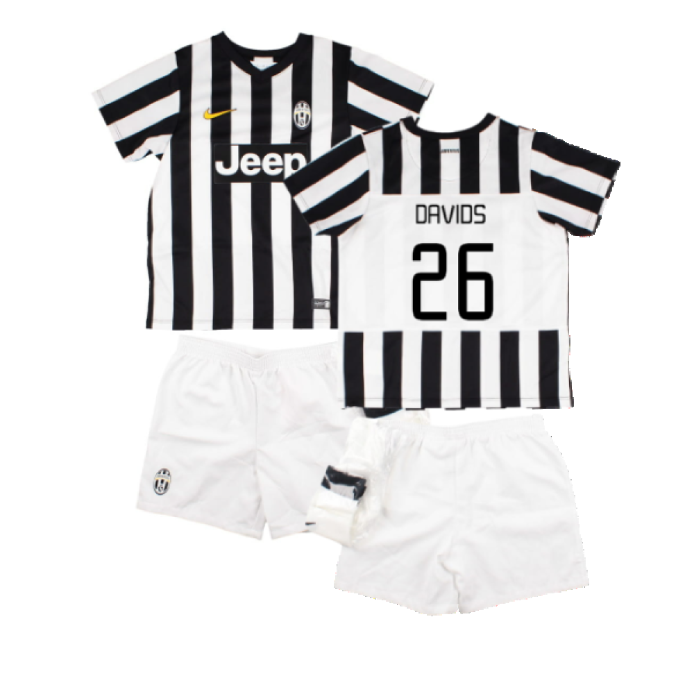 Juventus 2014-15 Home Infant Kit (LB) (Excellent) (Davids 26)_0