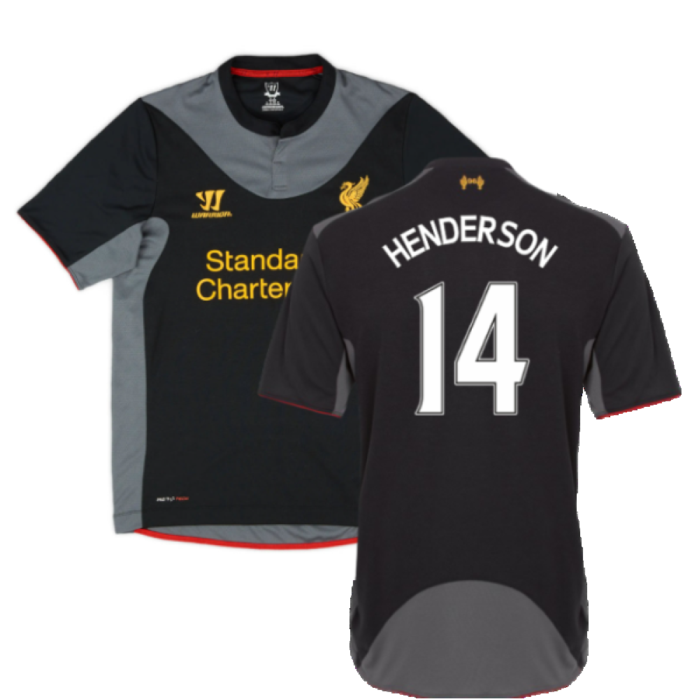 Liverpool 2012-2013 Away Shirt (XXL) (Fair) (Henderson 14)_0