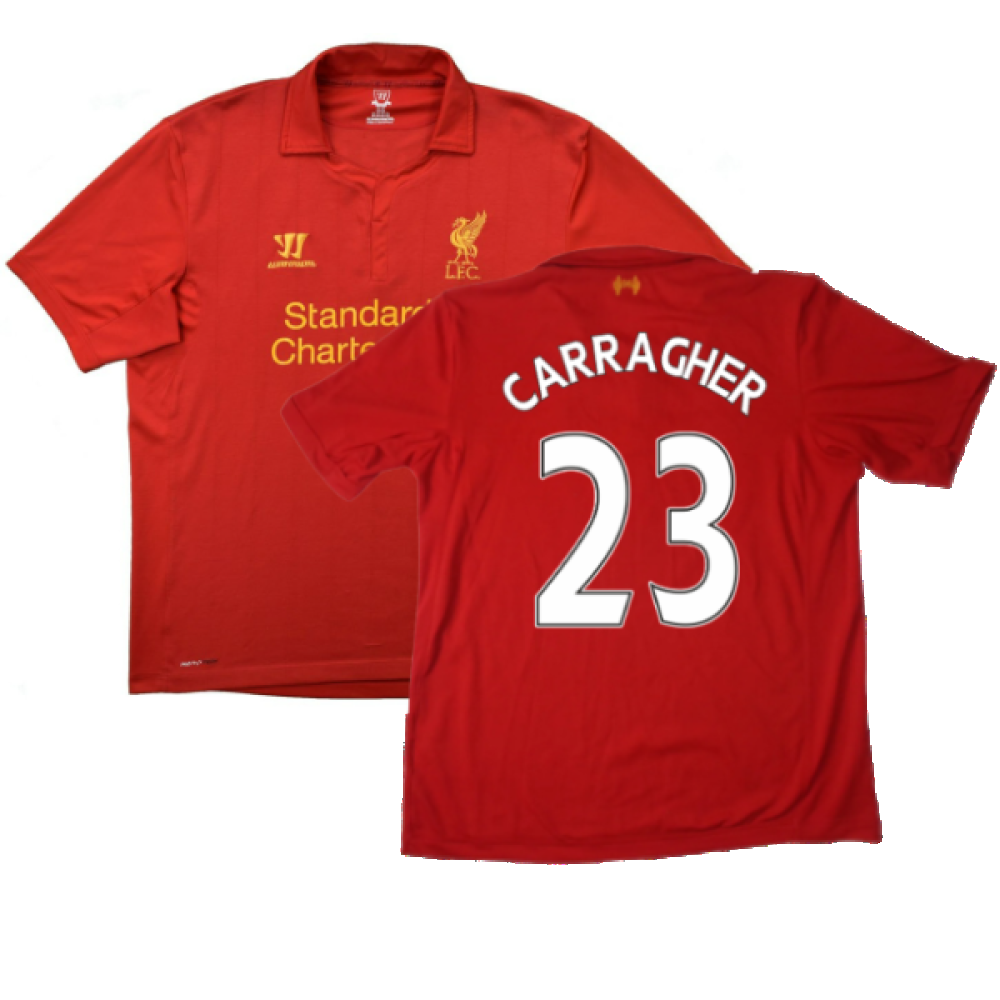 Liverpool 2012-13 Home Shirt (L) (Very Good) (Carragher 23)_0