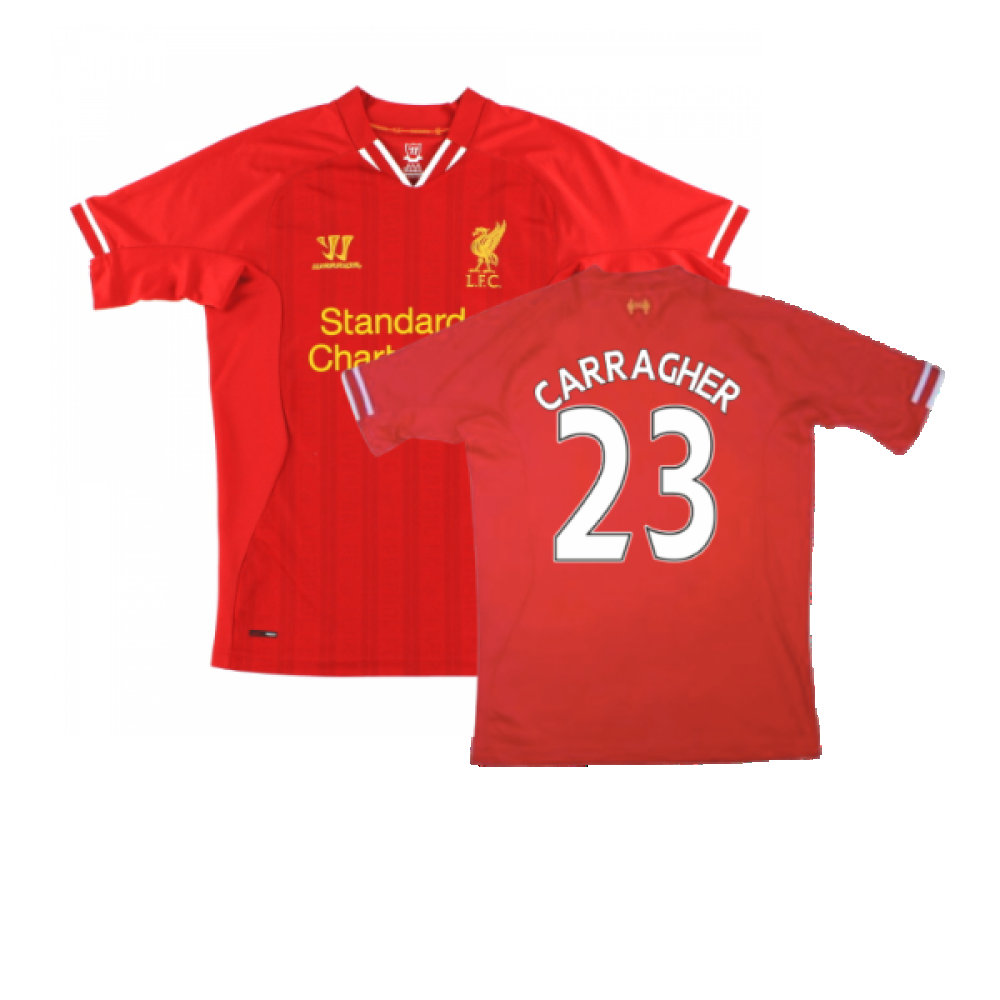 Liverpool 2013-14 Home Shirt (XL) (Very Good) (CARRAGHER 23)_0