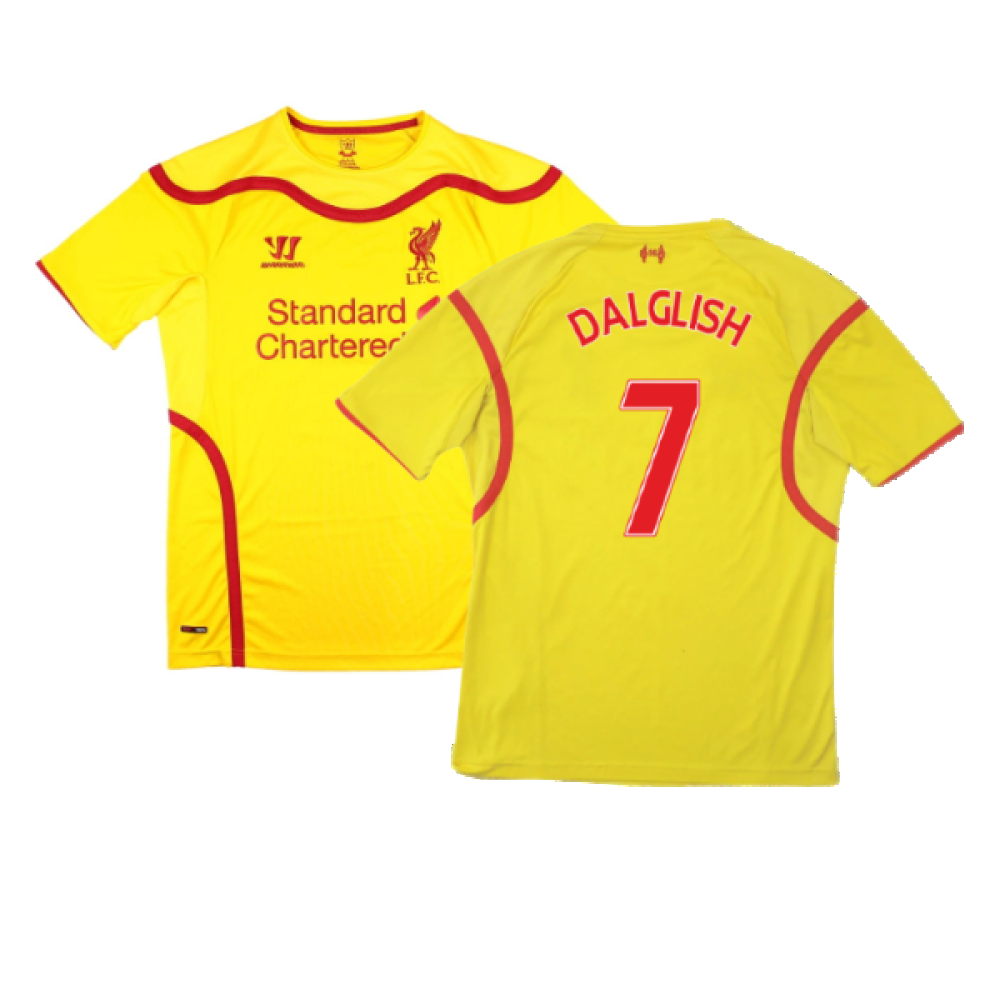 Liverpool 2014-15 Away Shirt (M) (Excellent) (DALGLISH 7)_0