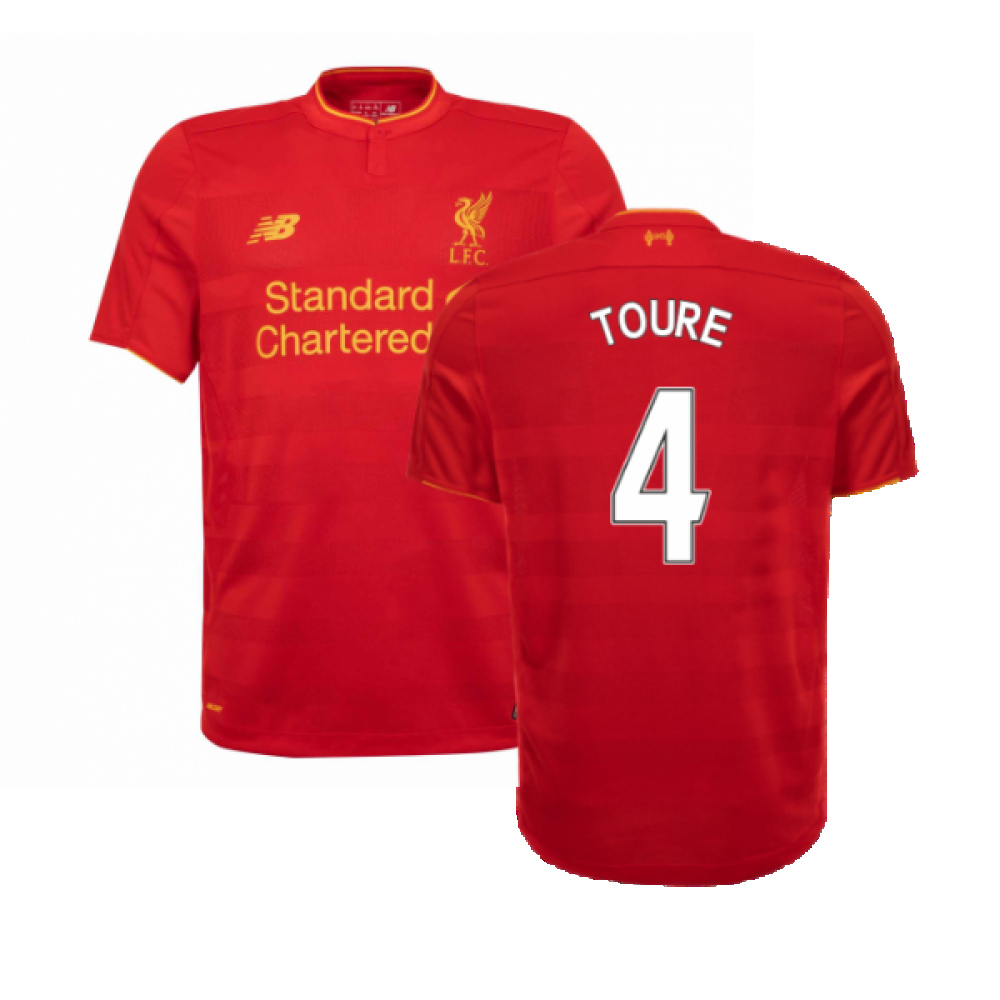 Liverpool 2016-17 Home Shirt (Very Good) (Toure 4)_0