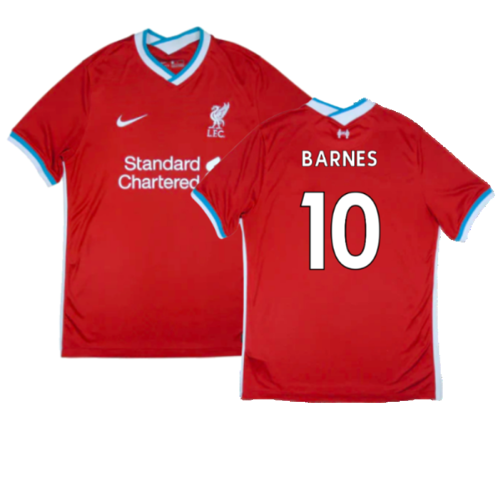 Liverpool 2020-21 Home Shirt (S) (Very Good) (BARNES 10)_0