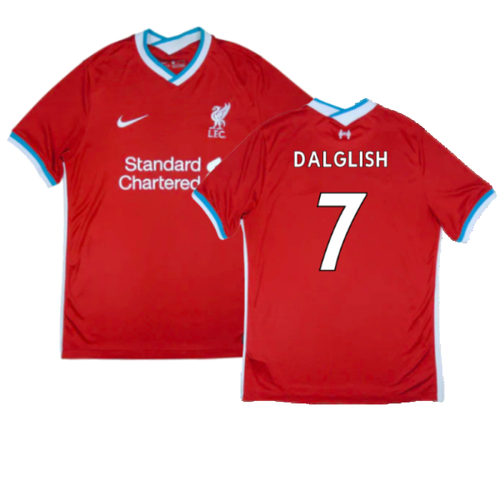 Liverpool 2020-21 Home Shirt (S) (Very Good) (DALGLISH 7)_0