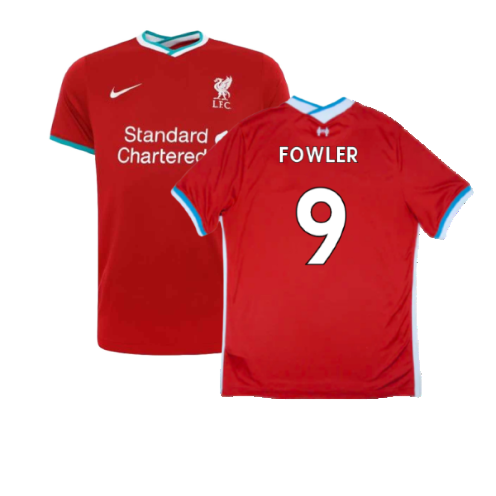 Liverpool 2020-21 Home Shirt (Excellent) (FOWLER 9)_0