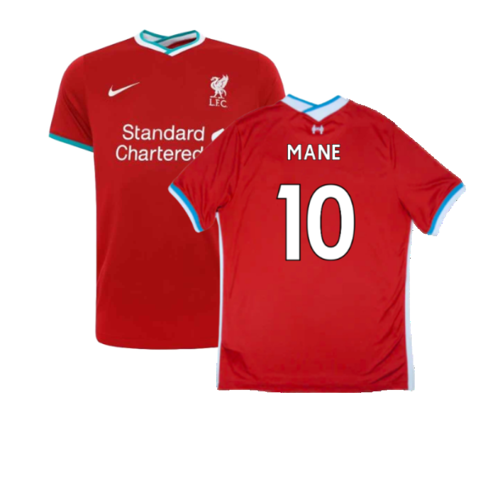 Liverpool 2020-21 Home Shirt (Mint) (MANE 10)_0