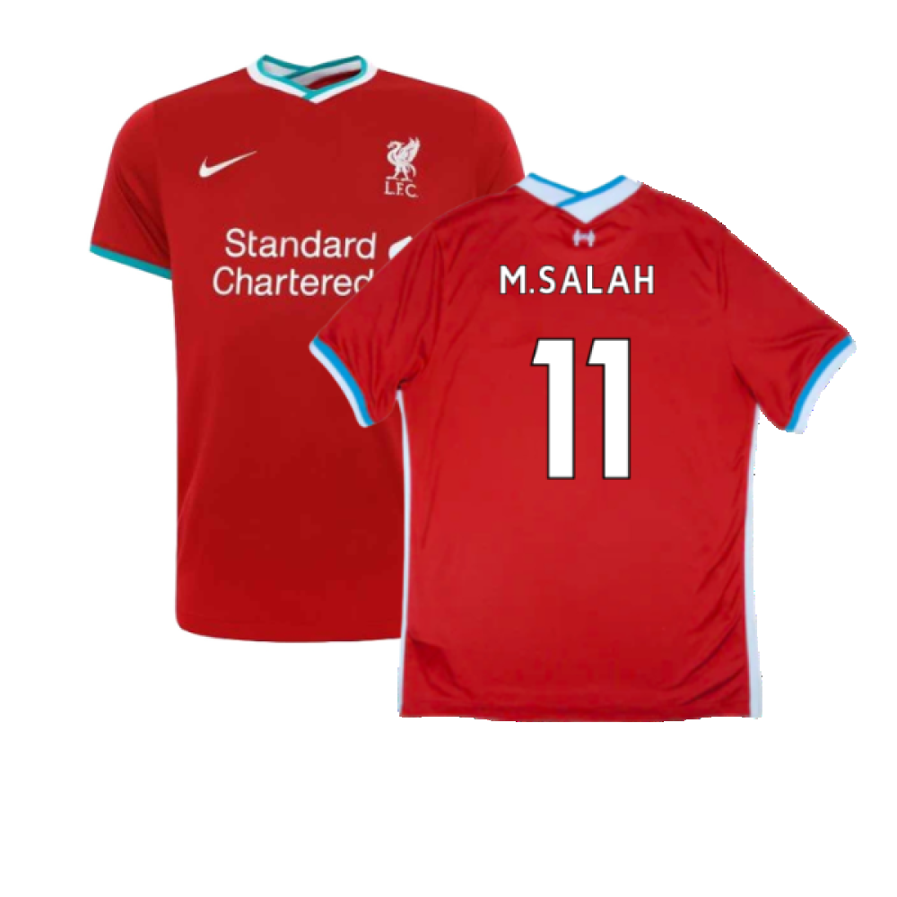 Liverpool 2020-21 Home Shirt (Excellent) (M.SALAH 11)_0