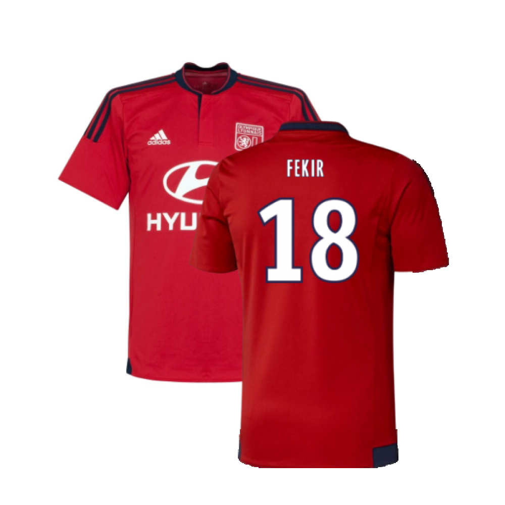 Lyon 2015-16 Away Shirt (Good) (Fekir 18)_0