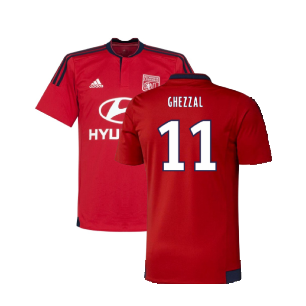 Lyon 2015-16 Away Shirt (Excellent) (Ghezzal 11)_0