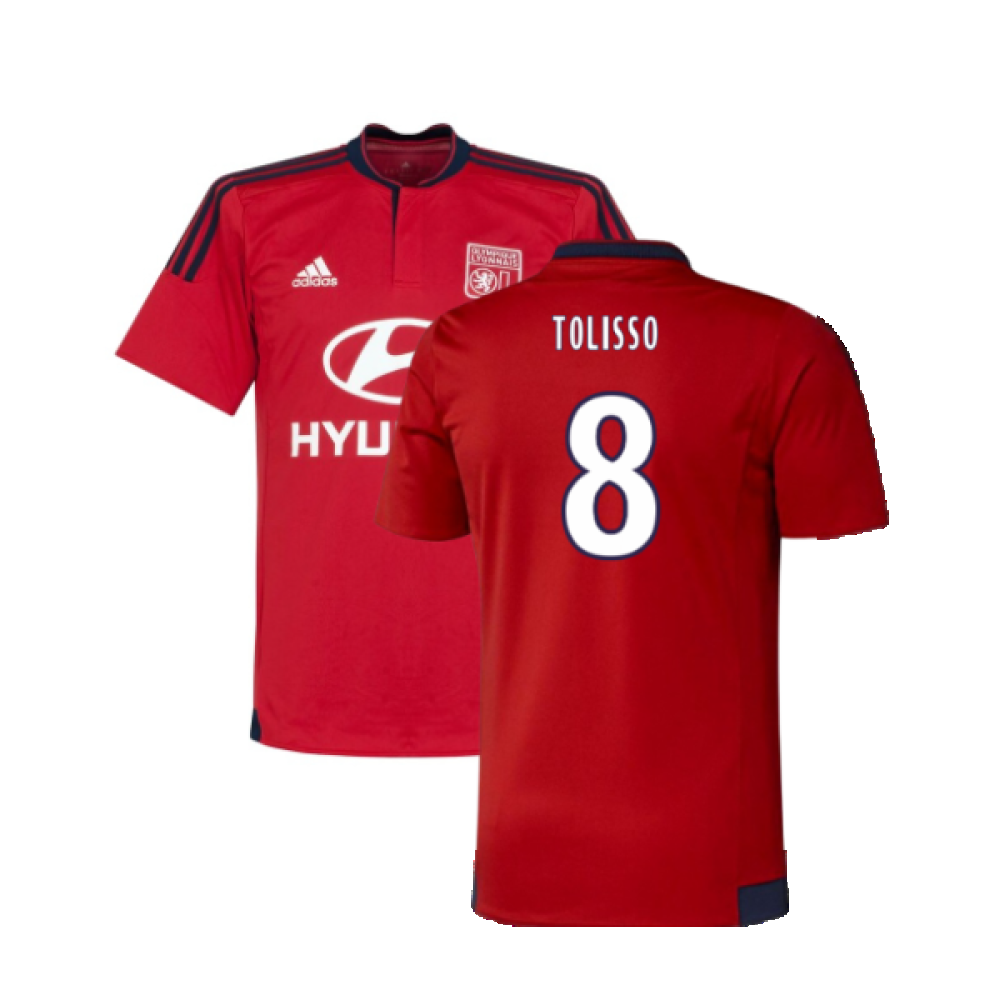 Lyon 2015-16 Away Shirt (Good) (Tolisso 8)_0