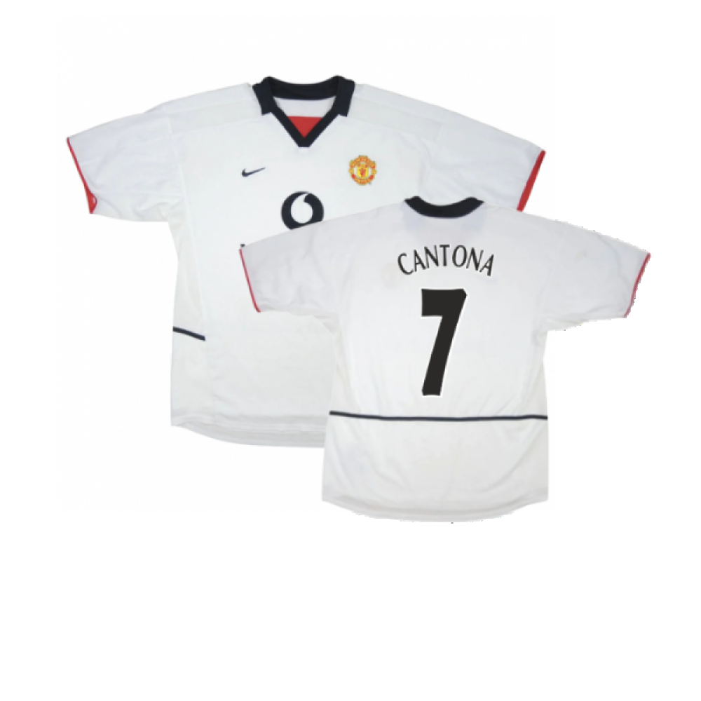 Manchester United 2002-03 Away Shirt (Very Good) (Cantona 7)_0