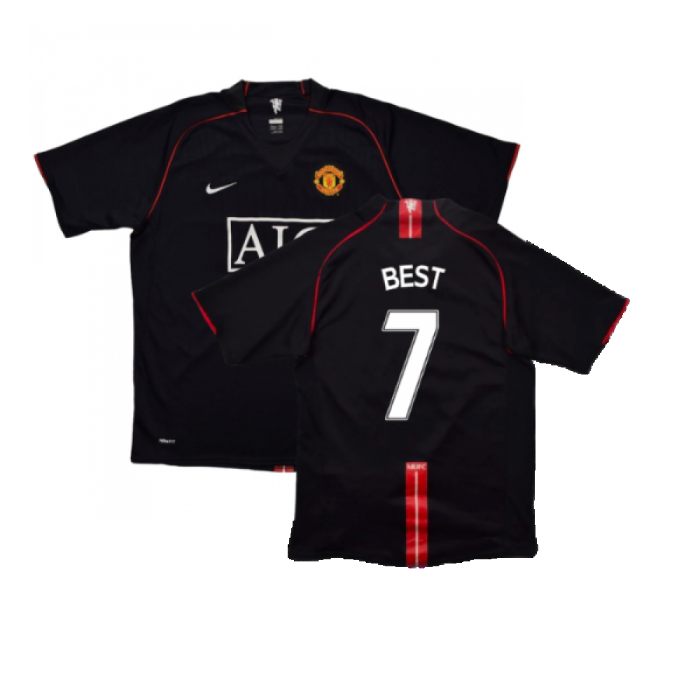 Manchester United 2007-09 Away Shirt (XXL) (Very Good) (Best 7)_0