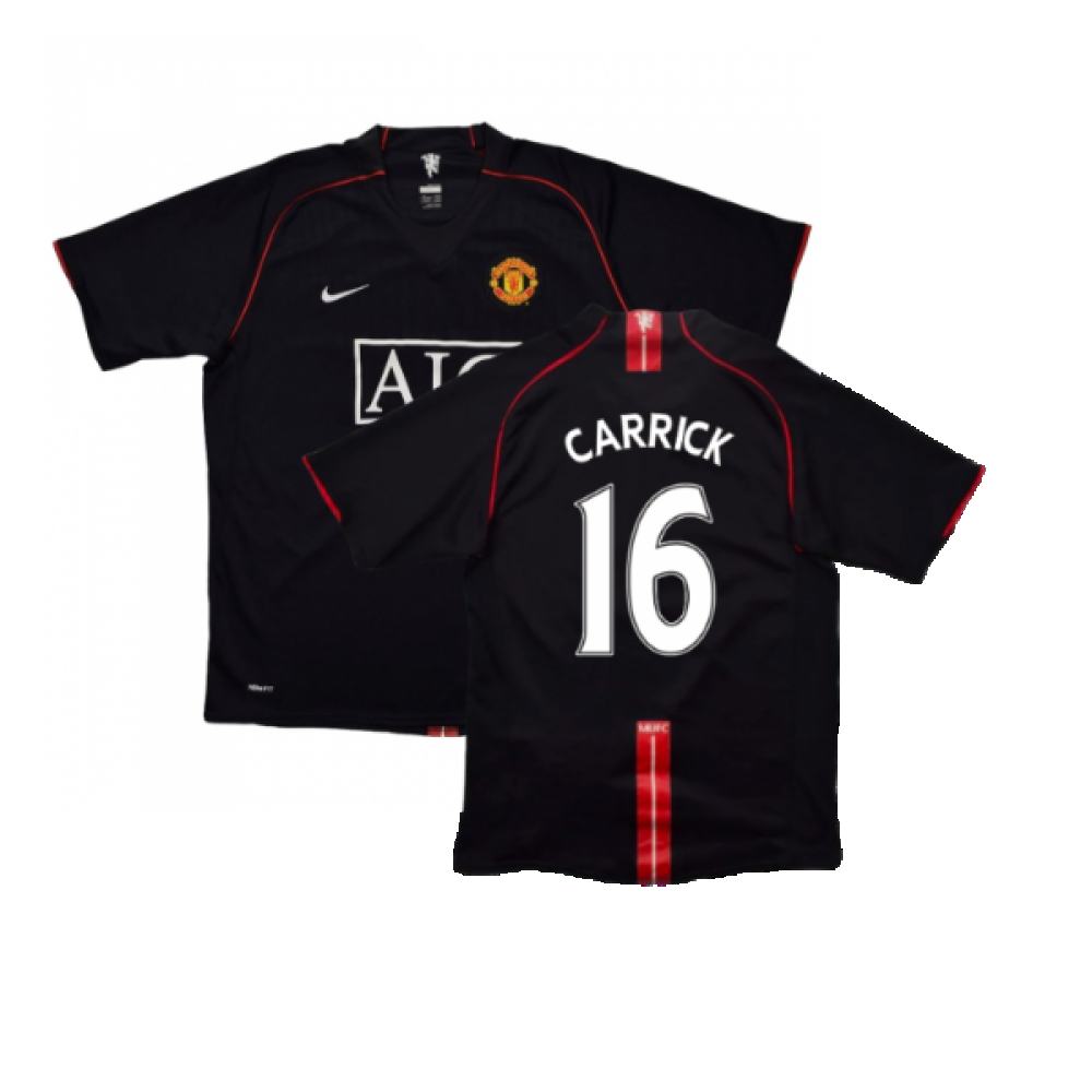 Manchester United 2007-09 Away Shirt (XXL) (Very Good) (Carrick 16)_0