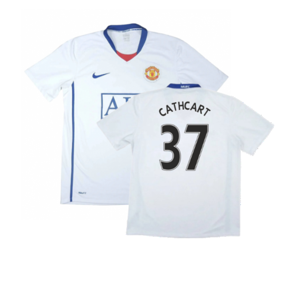 Manchester United 2008-09 Away Shirt (3XL) (Very Good) (Cathcart 37)_0