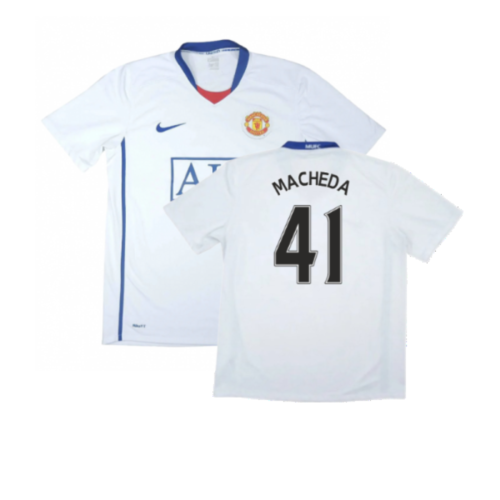 Manchester United 2008-09 Away Shirt (Very Good) (Macheda 41)_0