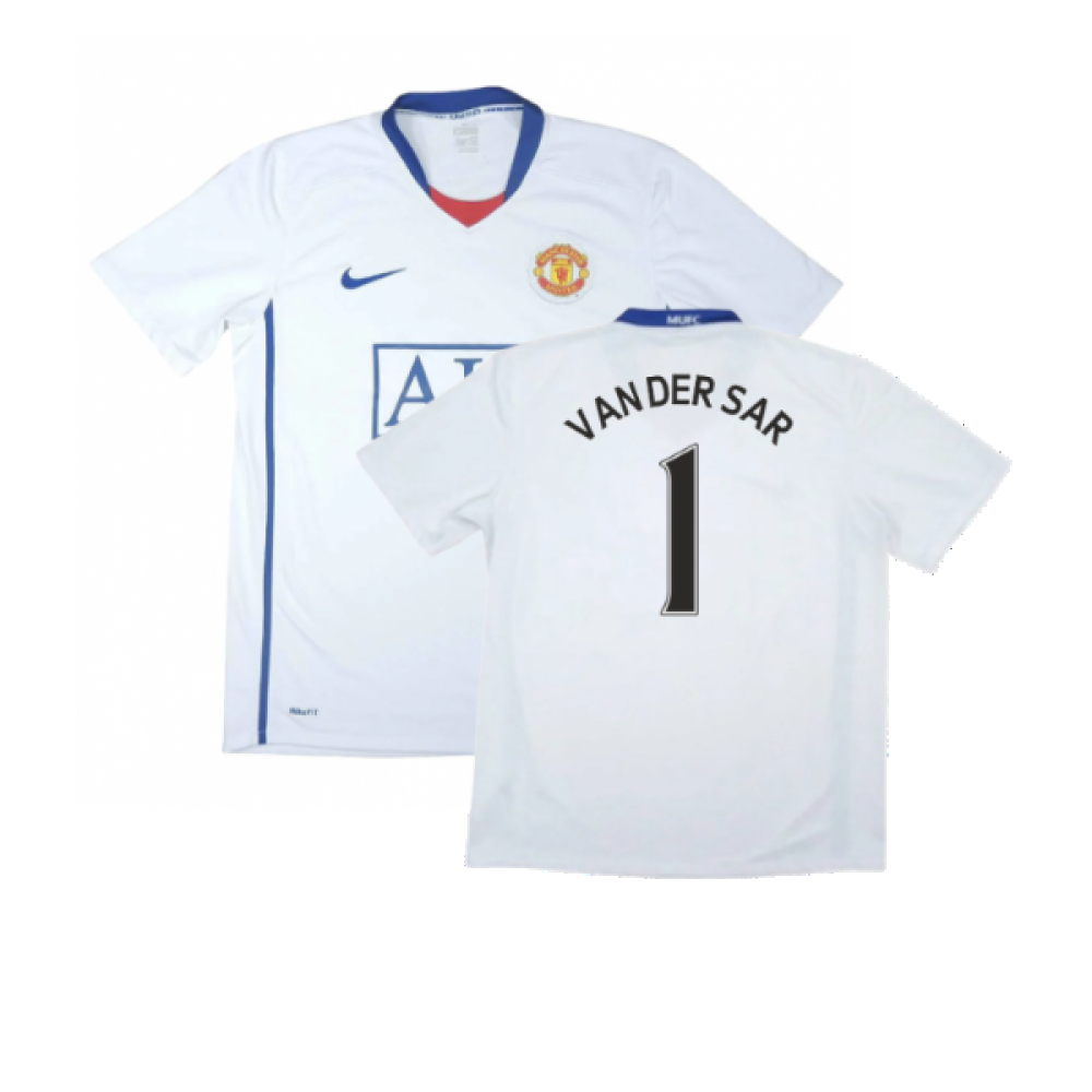 Manchester United 2008-09 Away Shirt (Very Good) (Van Der Sar 1)_0