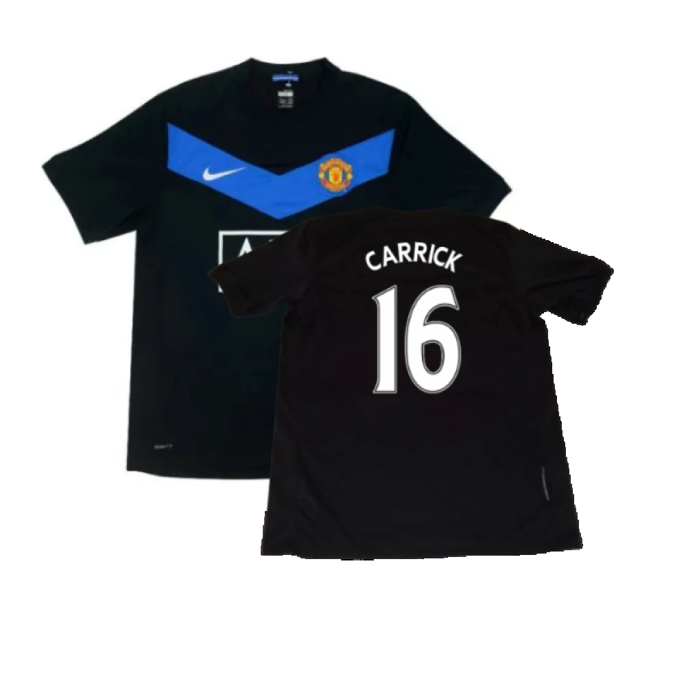 Manchester United 2010-11 Third Shirt (Excellent) (Carrick 16)_0