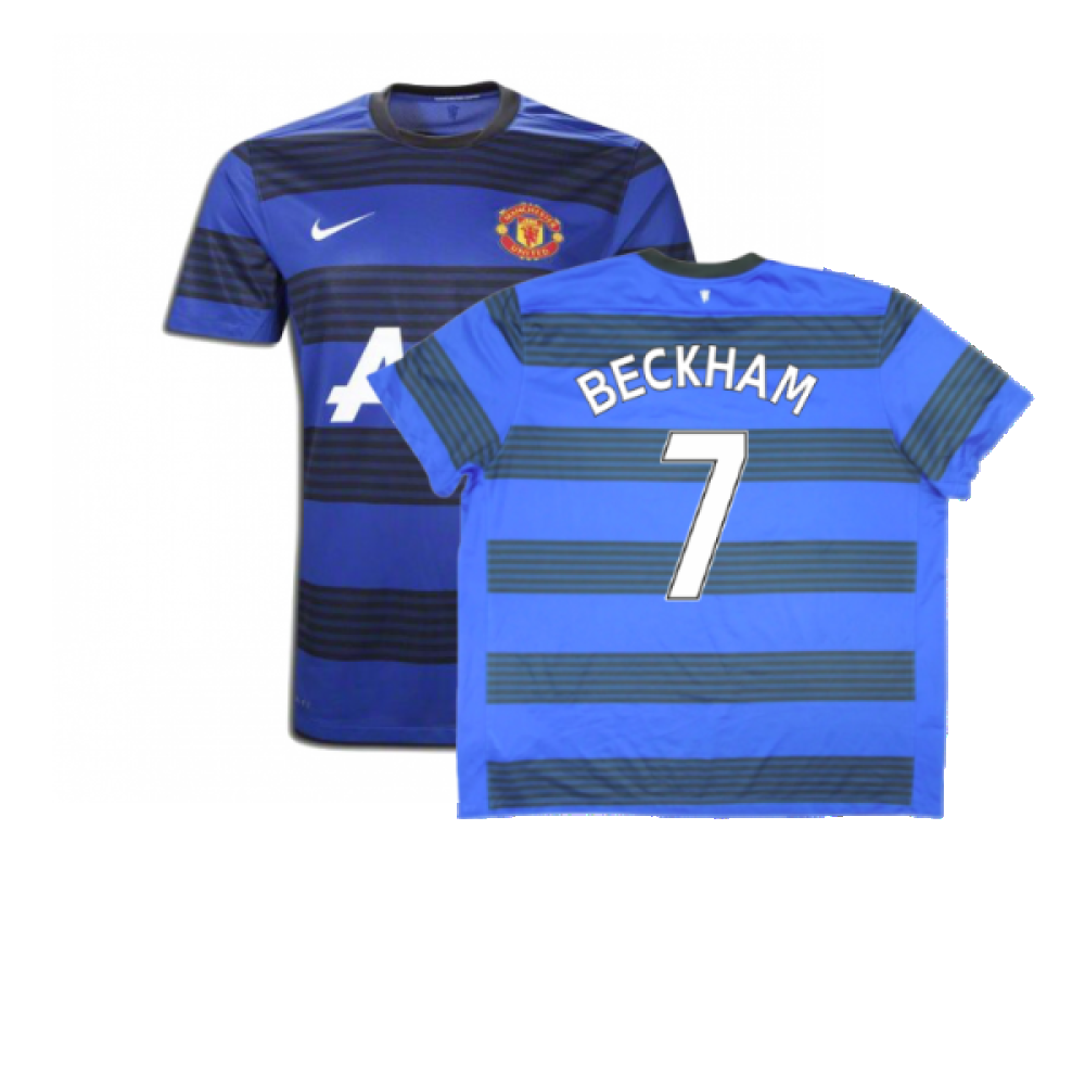 Manchester United 2011-12 Away Shirt (Very Good) (BECKHAM 7)_0