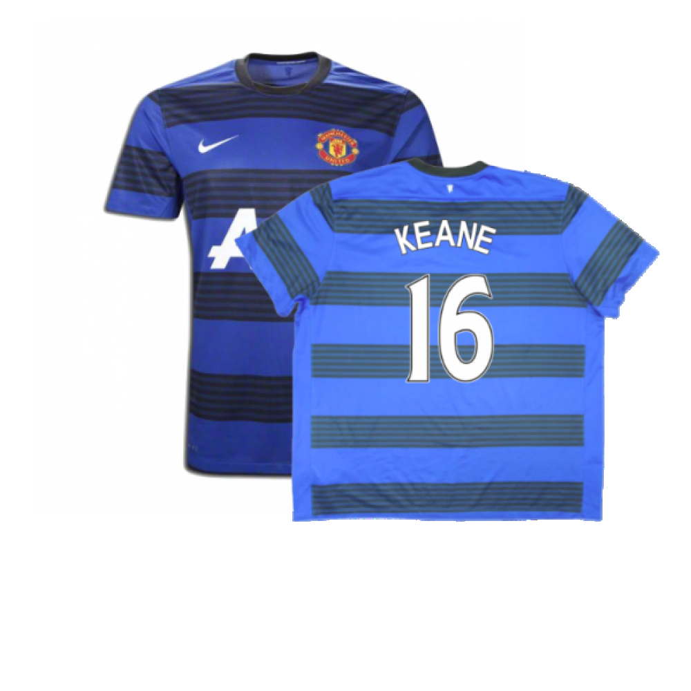 Manchester United 2011-12 Away Shirt (Excellent) (KEANE 16)_0