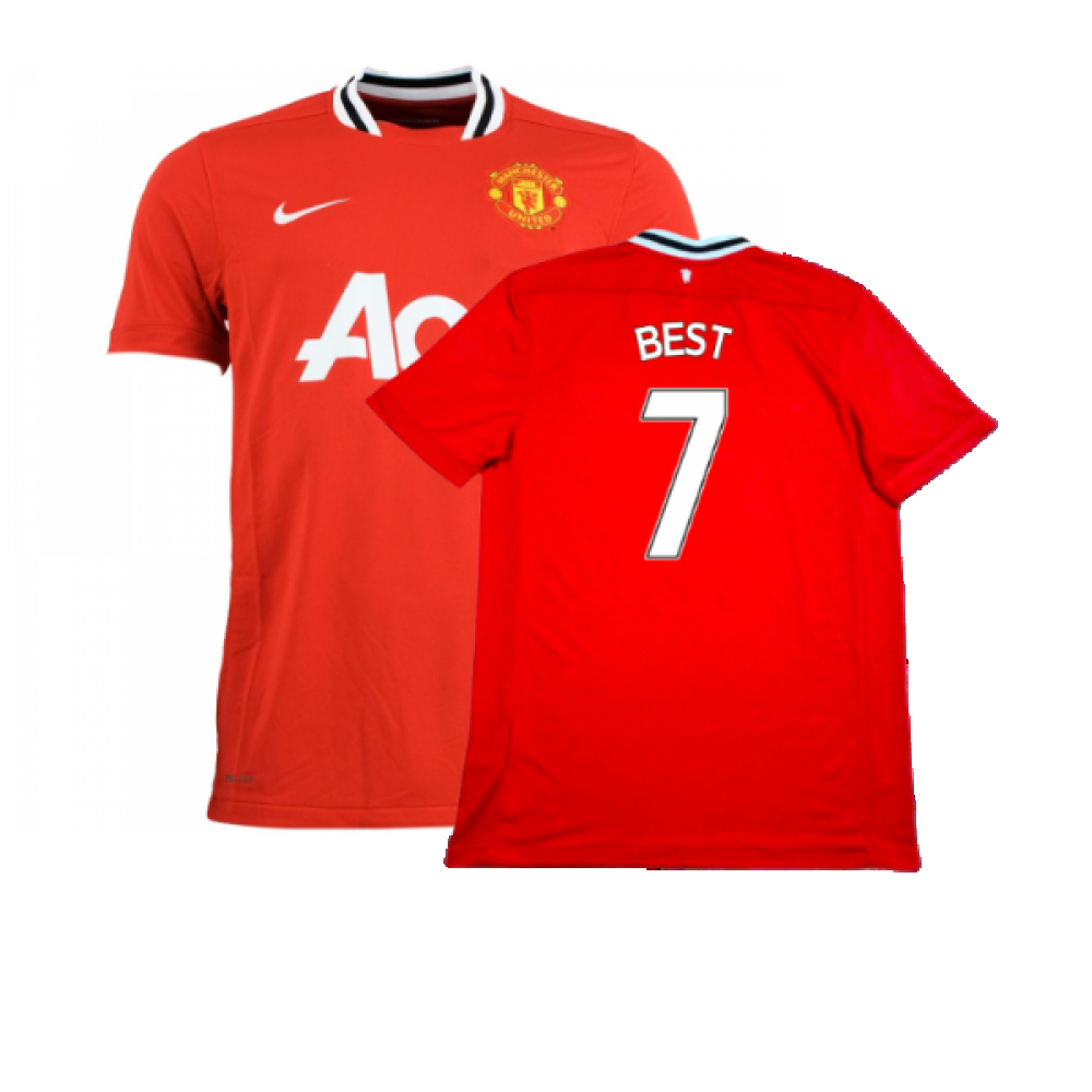 Manchester United 2011-12 Home Shirt (Very Good) (BEST 7)_0