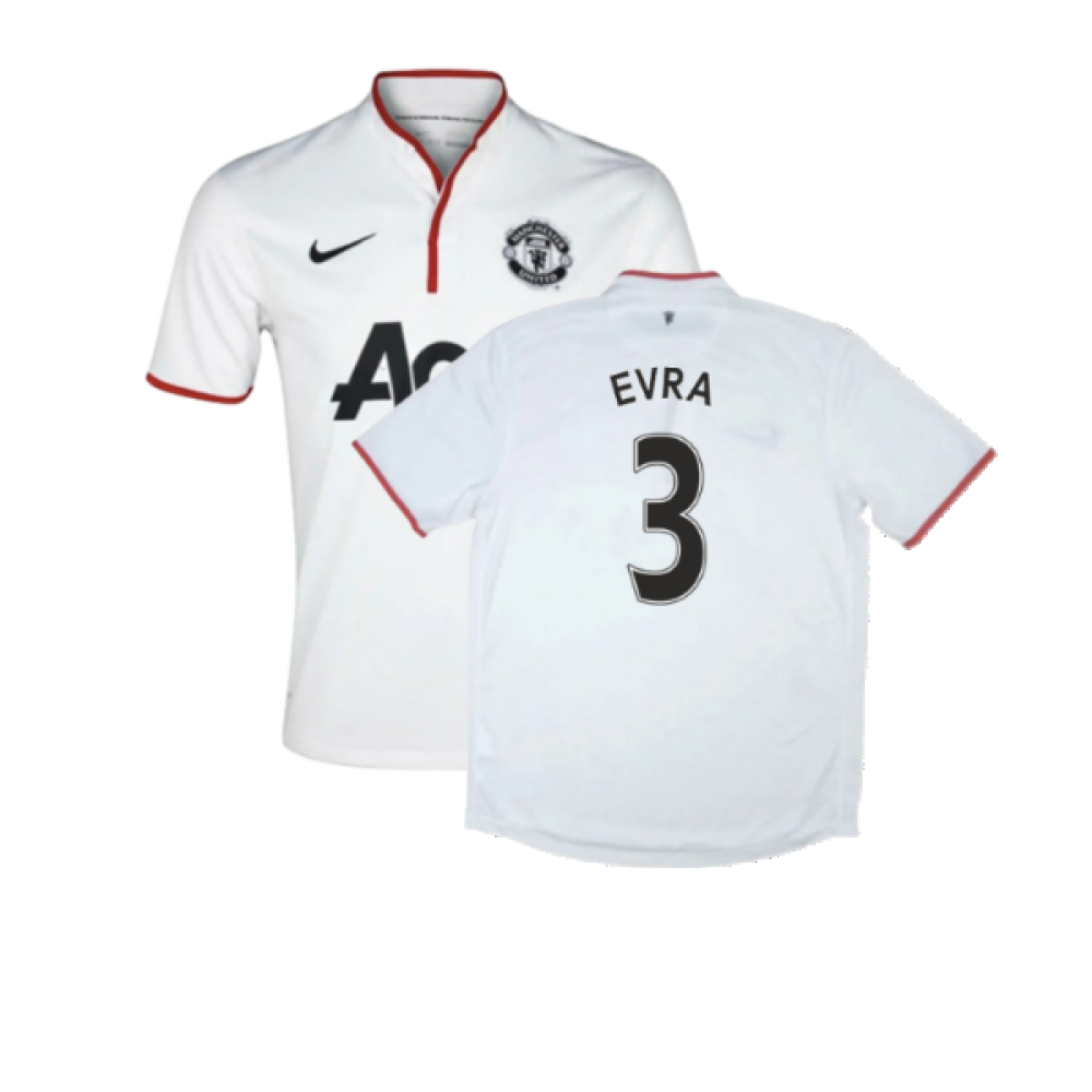 Manchester United 2012-13 Away Shirt (S) (Excellent) (Evra 3)_0