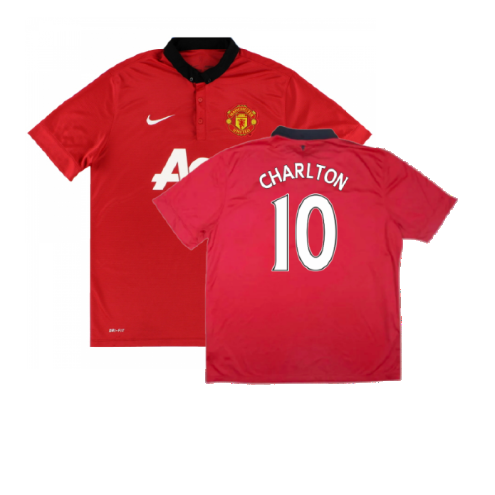 Manchester United 2013-14 Home (Excellent) (Charlton 10)_0