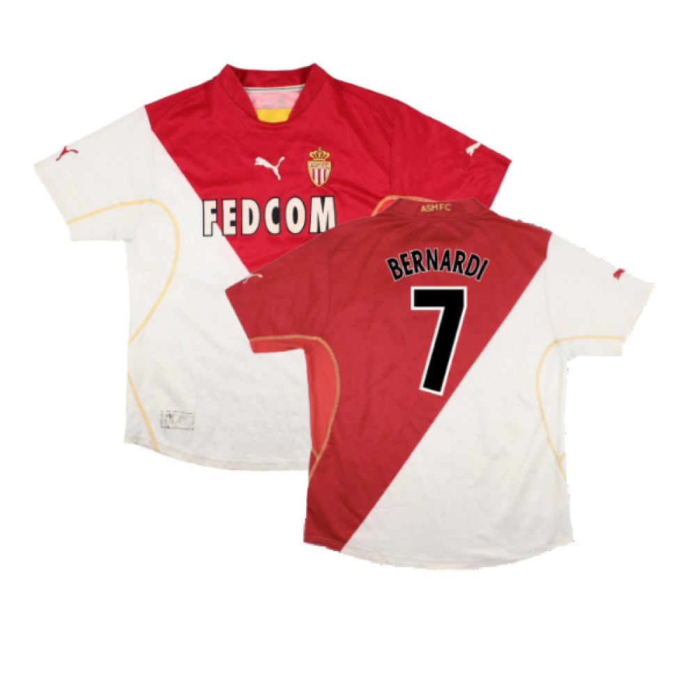 Monaco 2002-03 Home Shirt (XL) (Fair) (Bernardi 7)_0