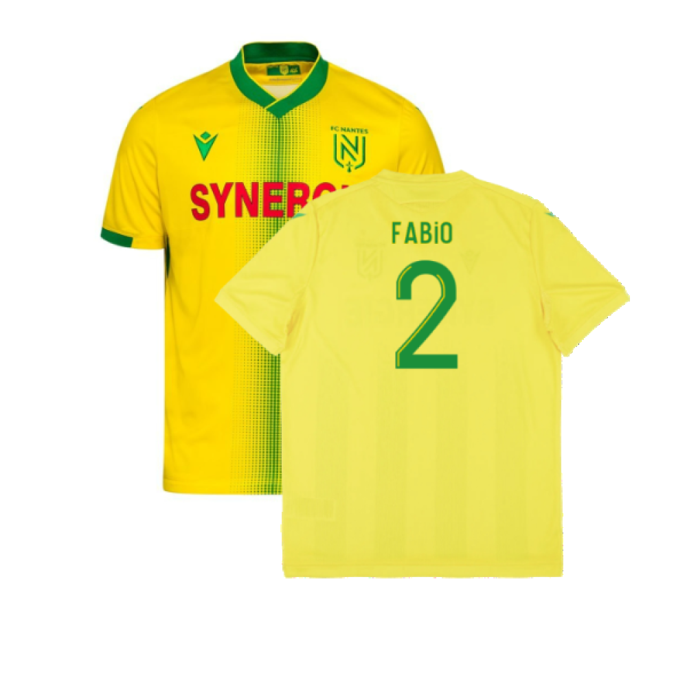 Nantes 2021-22 Home Shirt (2XL) (Excellent) (Fabio 2)_0