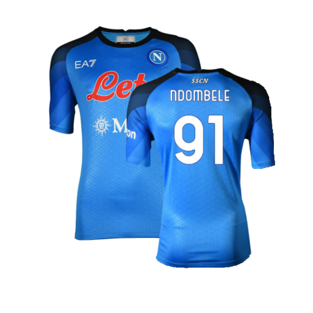 Napoli 2022-23 Home Shirt (XXL) (Excellent) (Ndombele 91)_0