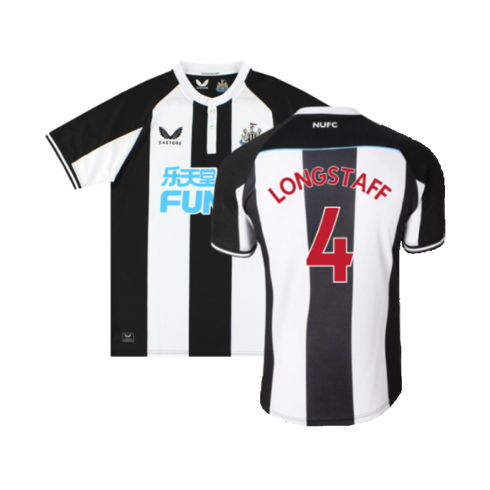 Newcastle United 2021-22 Home Shirt (M) (Mint) (LONGSTAFF 4)_0