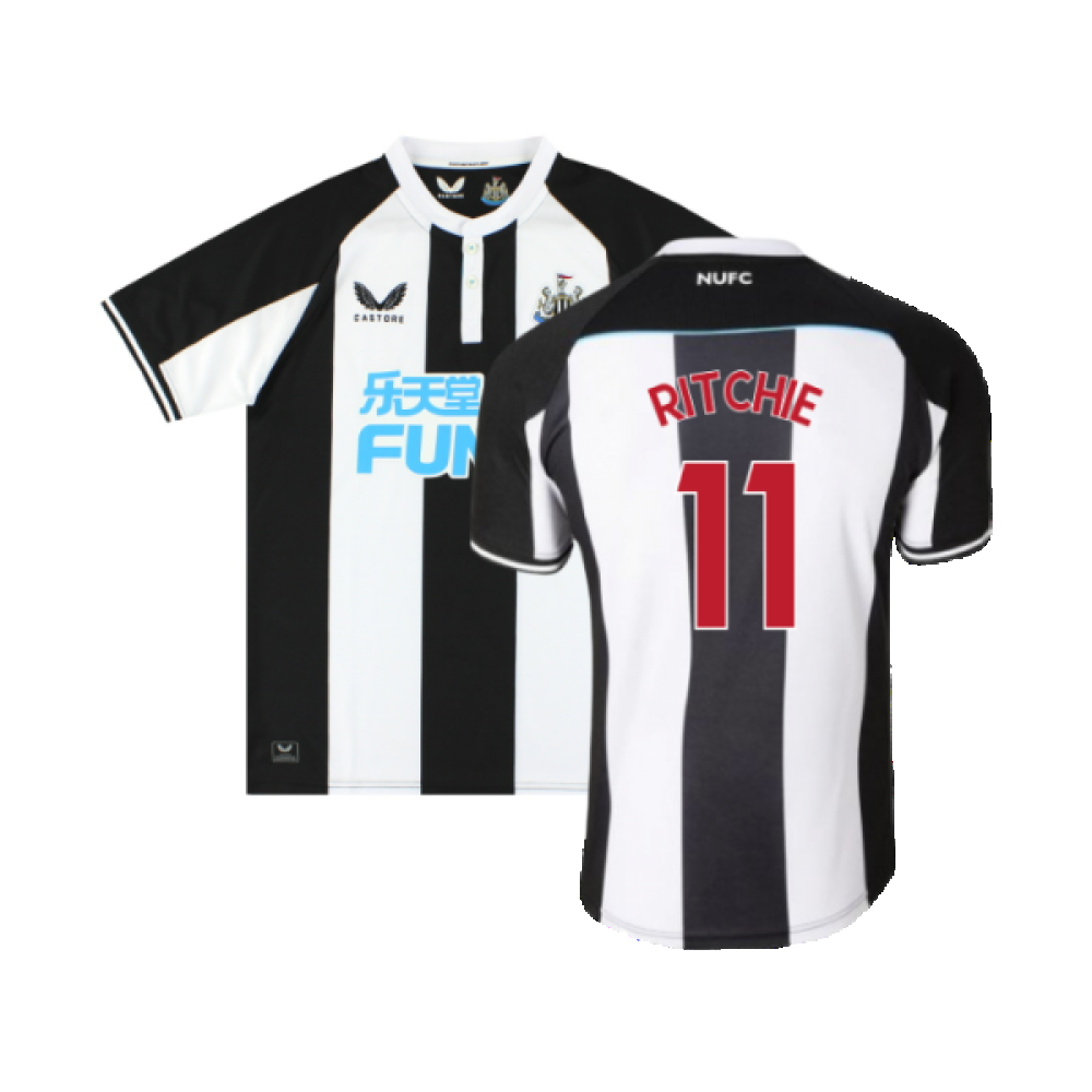 Newcastle United 2021-22 Home Shirt (M) (Mint) (RITCHIE 11)_0