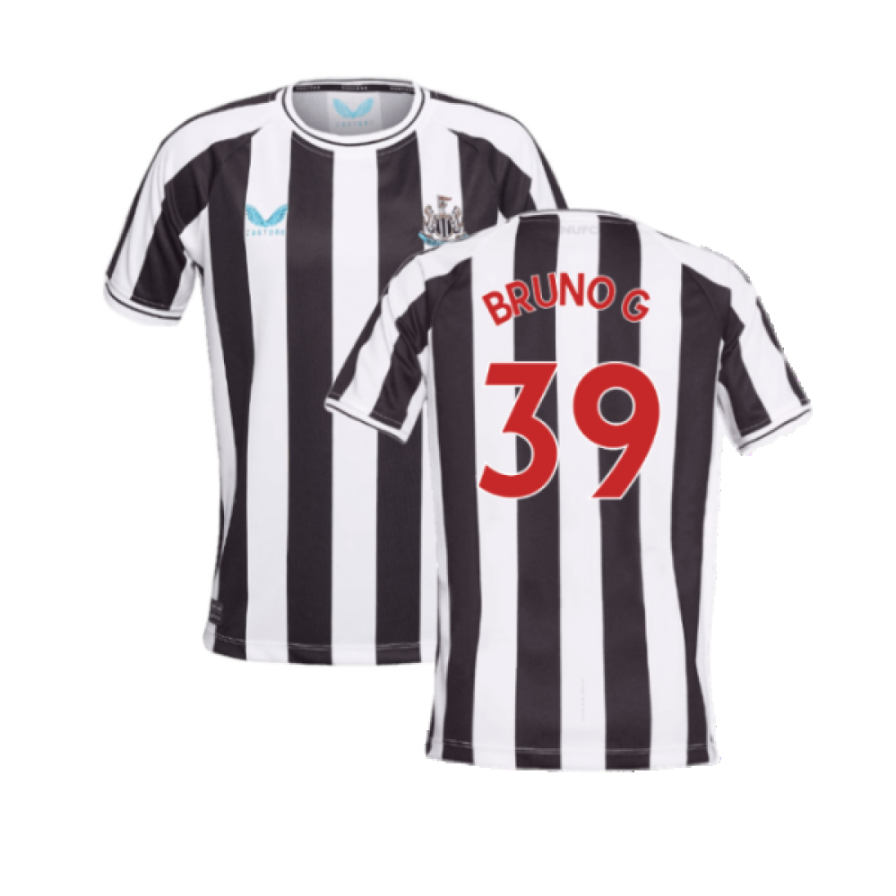 Newcastle United 2022-23 Home Shirt (Sponsorless) (M) (Excellent) (BRUNO G 39)_0