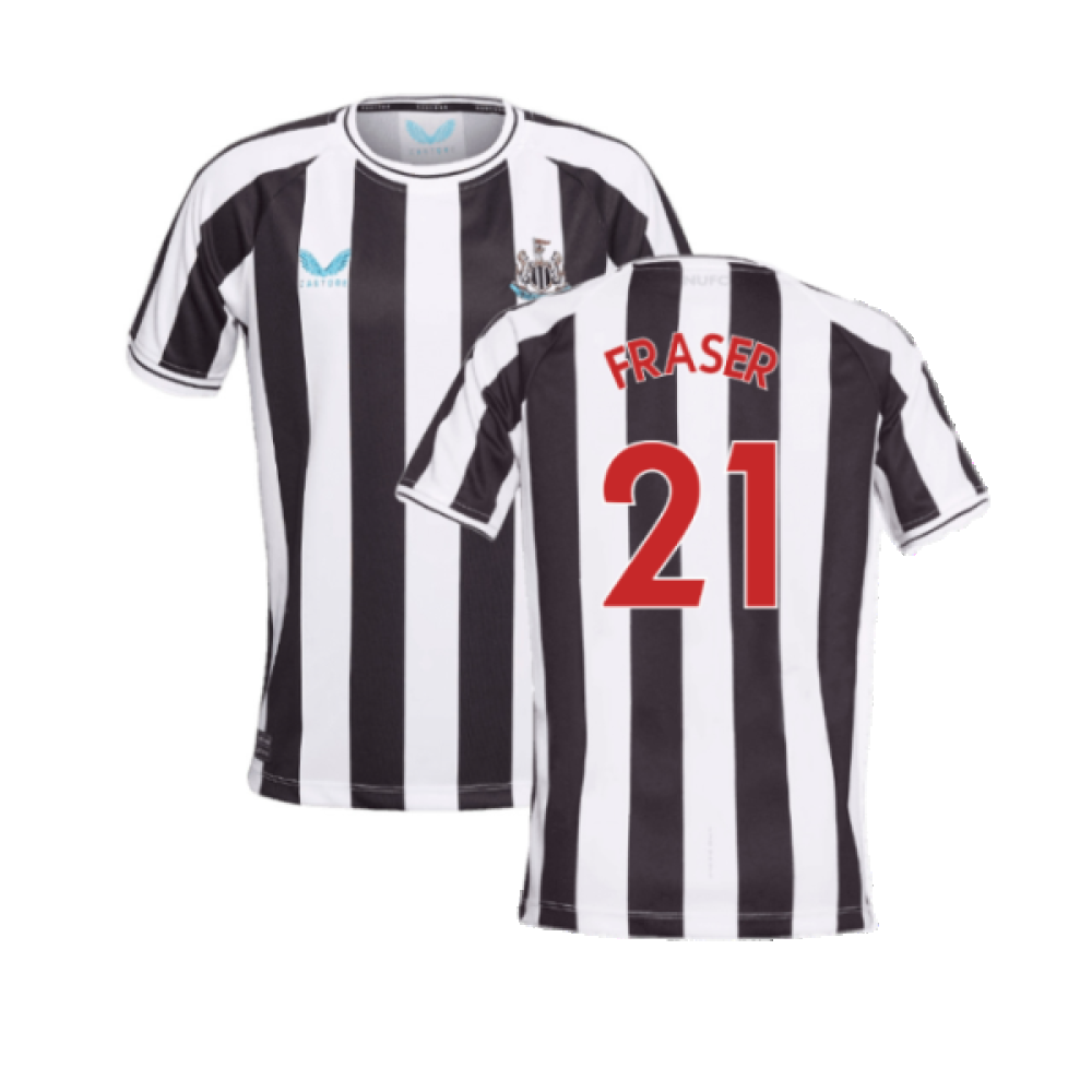 Newcastle United 2022-23 Home Shirt (Sponsorless) (L) (Excellent) (FRASER 21)_0