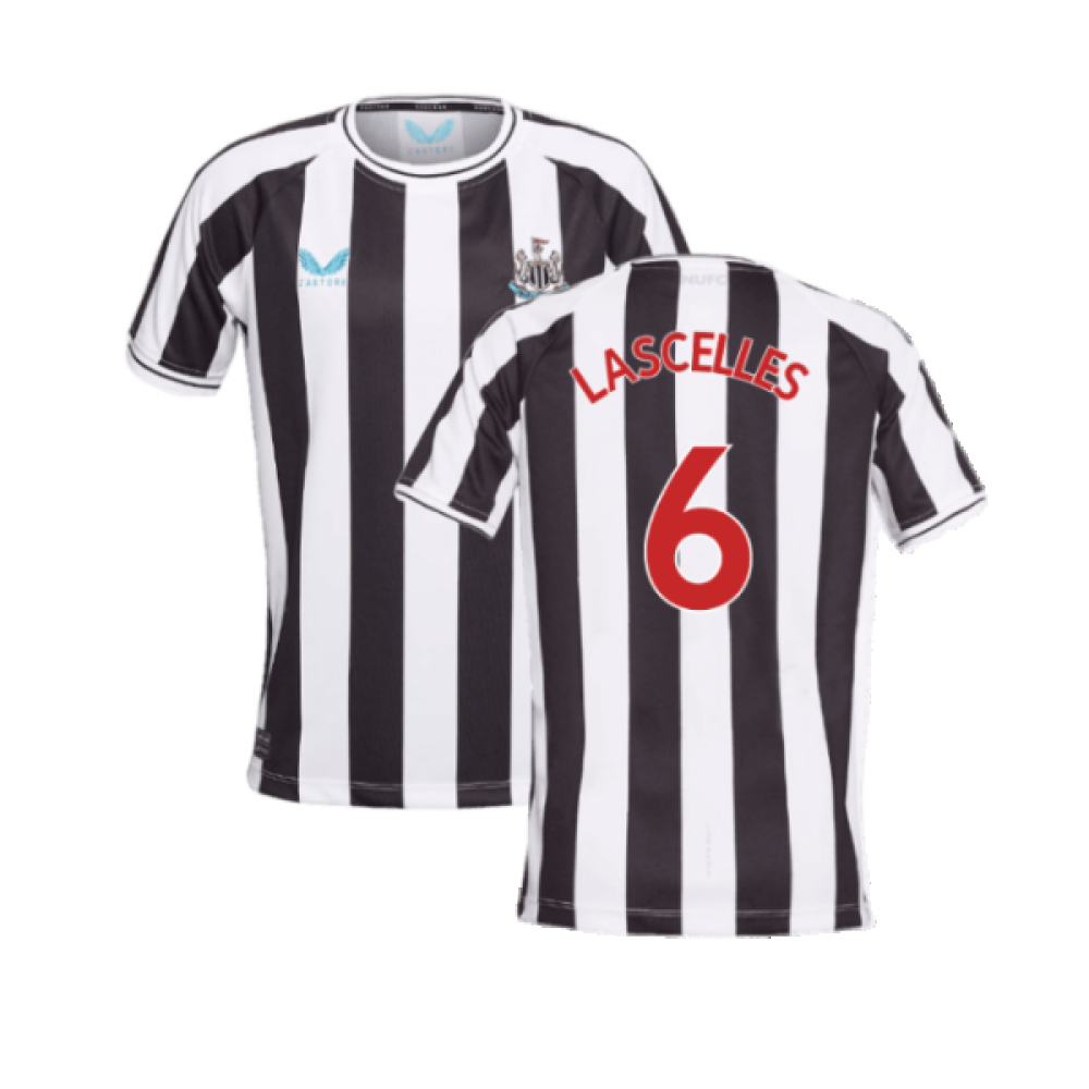 Newcastle United 2022-23 Home Shirt (Sponsorless) (L) (Excellent) (LASCELLES 6)_0