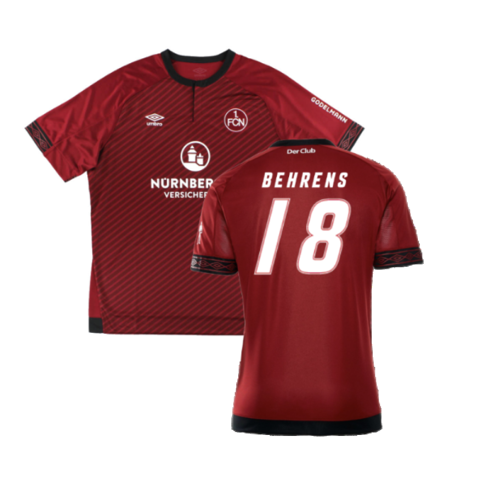 Nurnberg 2018-19 Home Shirt (M) (Mint) (Behrens 18)_0