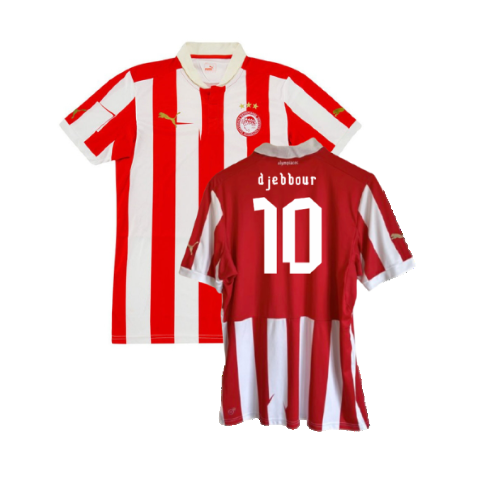 Olympiacos 2012-13 Home Shirt (Excellent) (Djebbour 10)_0