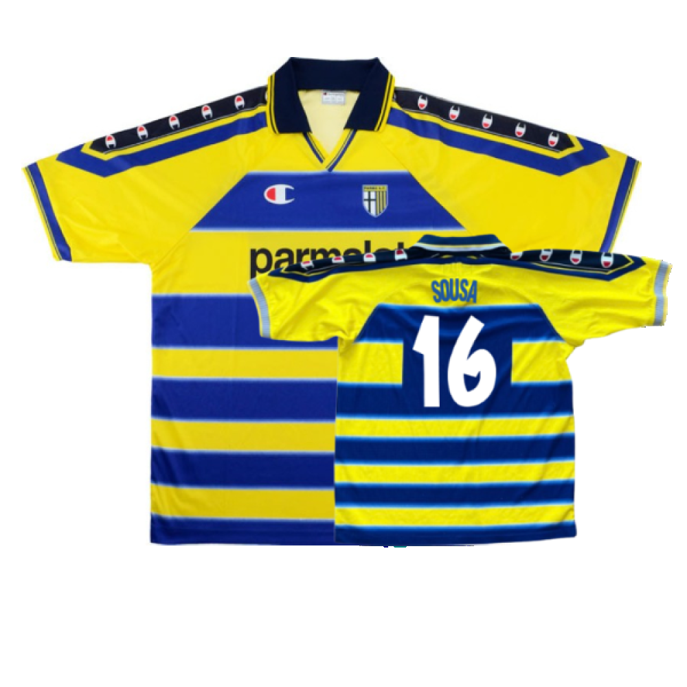 Parma 1999-2000 Home Shirt (S) (Good) (Sousa 16)_0