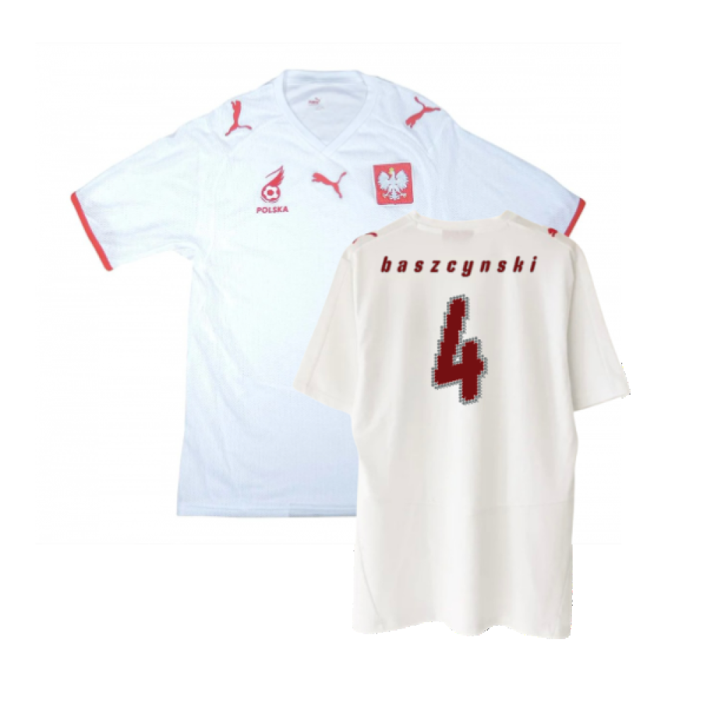 Poland 2008-09 Home Shirt (L) (Mint) (Baszcynski 4)_0