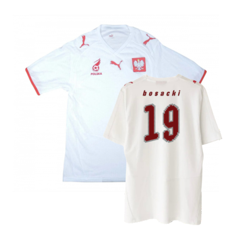 Poland 2008-09 Home Shirt (L) (Mint) (Bosacki 19)_0