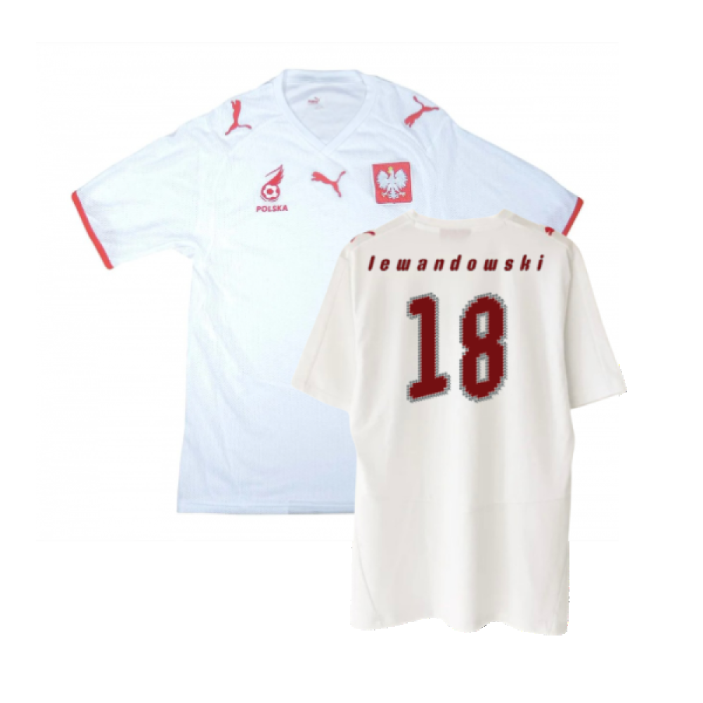 Poland 2008-09 Home Shirt (L) (Mint) (Lewandowski 18)_0