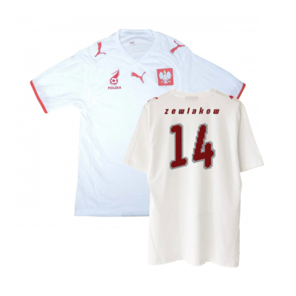 Poland 2008-09 Home Shirt (XXL) (Excellent) (Zewlakow 14)_0