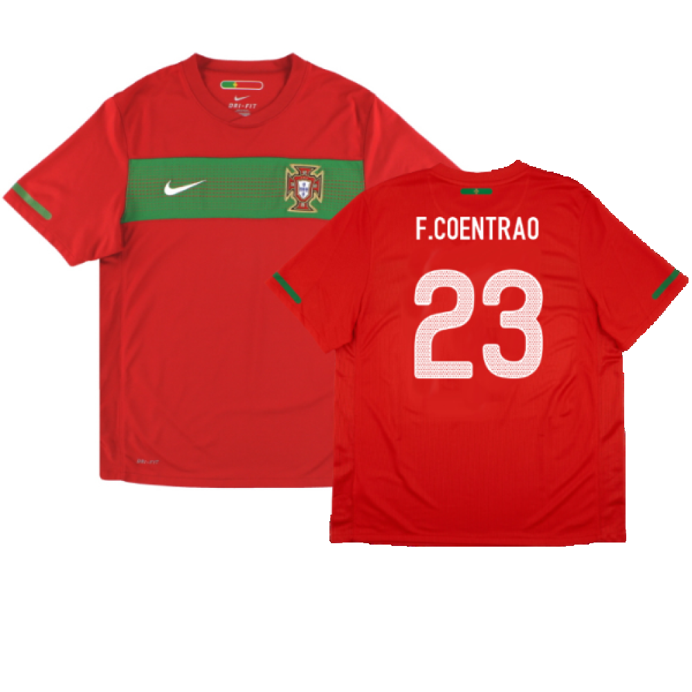 Portugal 2010-11 Home Shirt (XL) (Excellent) (F.Coentrao 23)_0