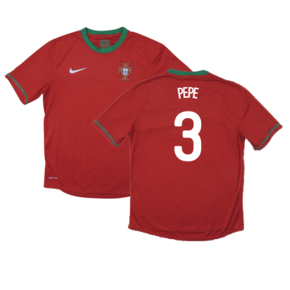 Portugal 2012-13 Home Shirt (M) (Good) (Pepe 3)_0