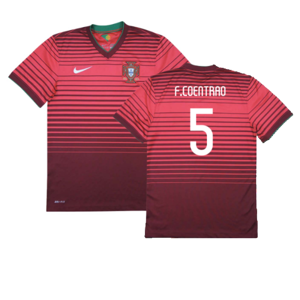 Portugal 2014-15 Home Shirt (XL) (Good) (F.Coentrao 5)_0