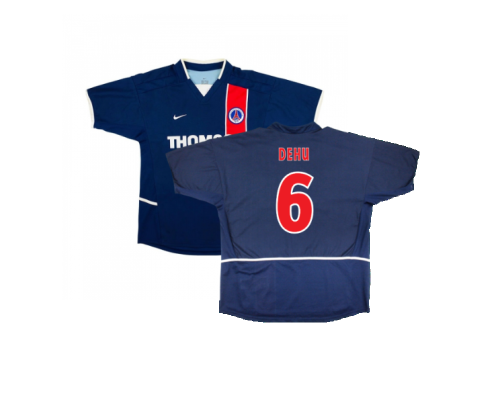 PSG 2002-03 Home Shirt (Very Good) (Dehu 6)_0