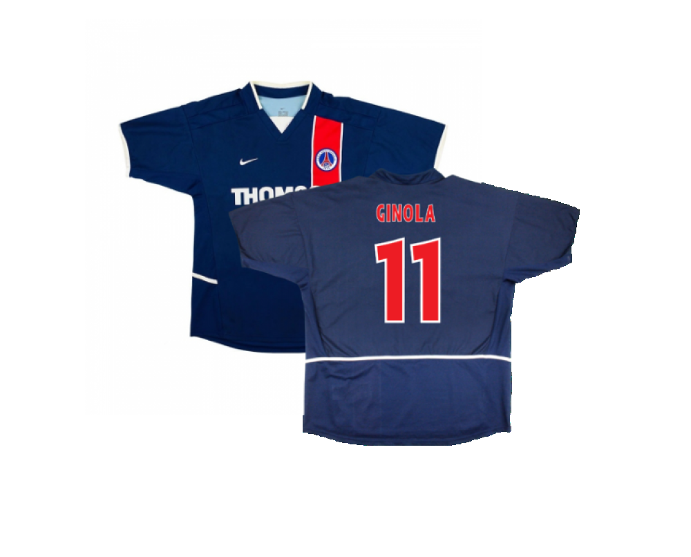 PSG 2002-03 Home Shirt (Very Good) (Ginola 11)_0