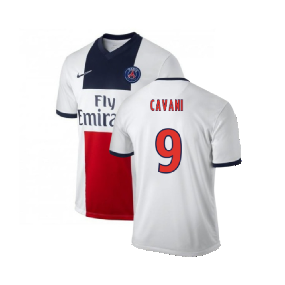 PSG 2013-14 Away Shirt (L) (Very Good) (Cavani 9)_0