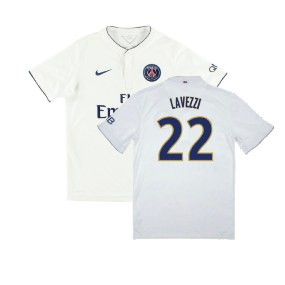 PSG 2014-15 Away Shirt (Excellent) (Lavezzi 22)_0