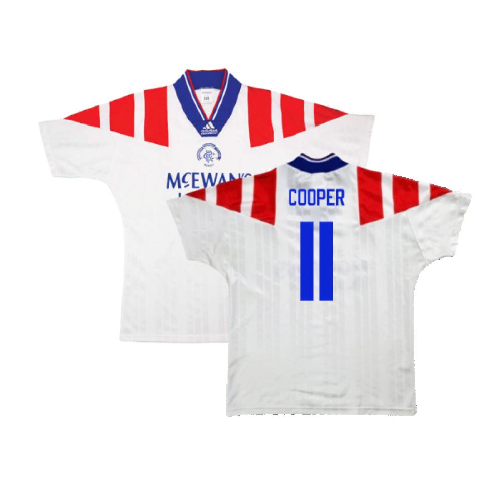 Rangers 1992-93 Away Shirt (Good) (COOPER 11)_0