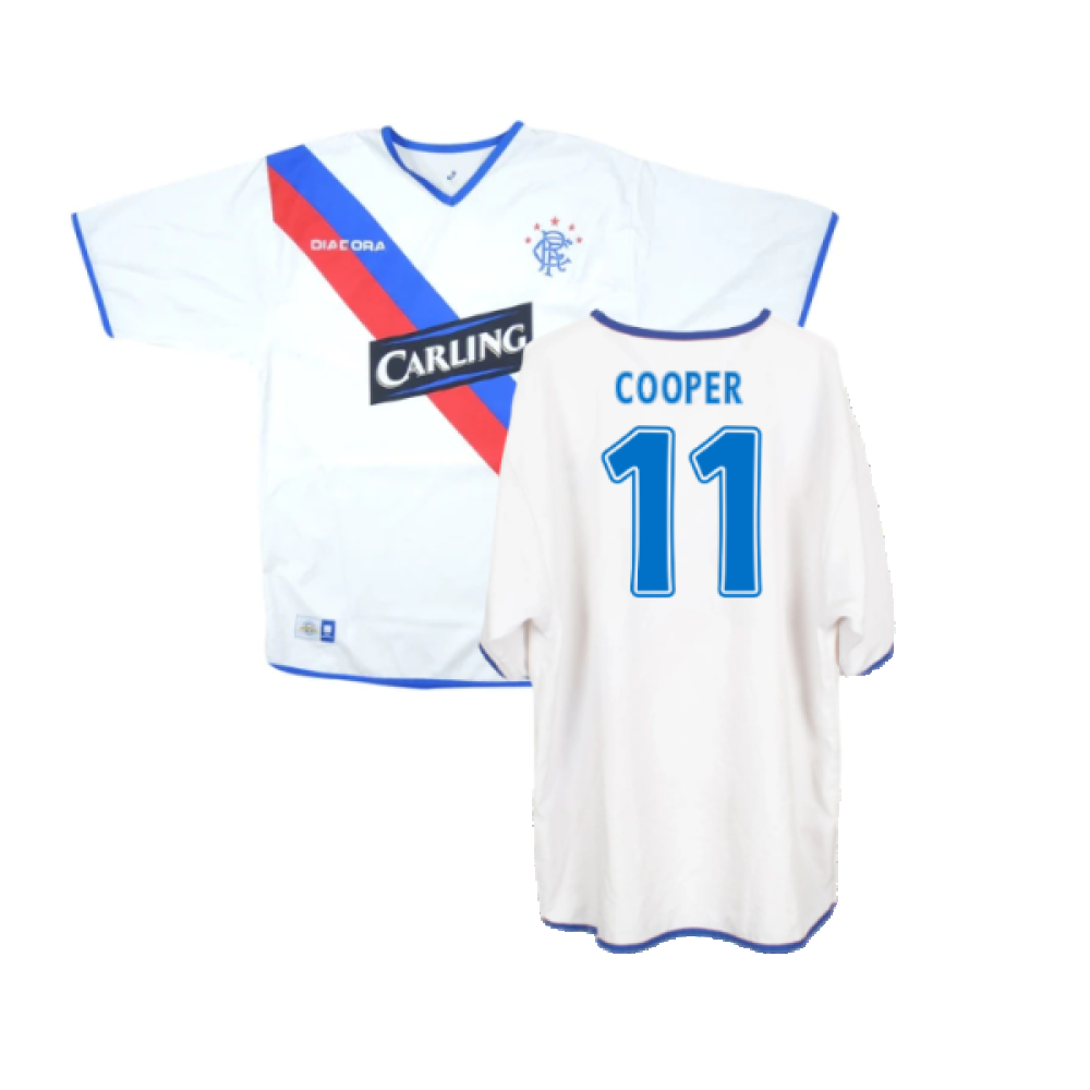 Rangers 2004-05 Away Shirt (L) (Very Good) (COOPER 11)_0